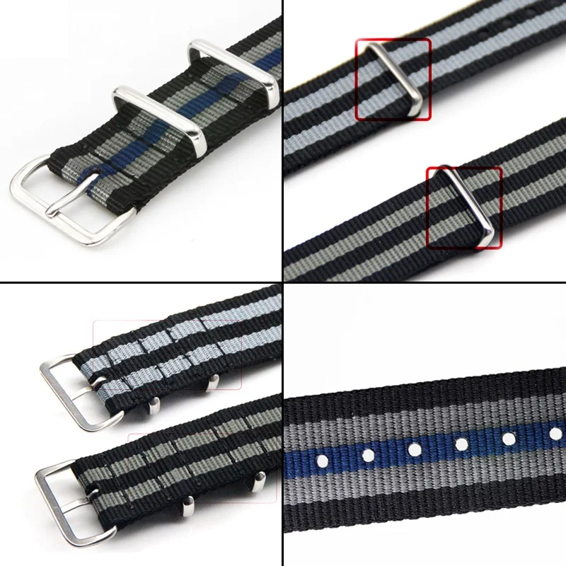 16mm Nylon Watch Straps for Casio GA100 GA200 GLX5600 G5600e DW5600/5610 DW6900 G8900 GLS100 Resin Adapter Watch Band