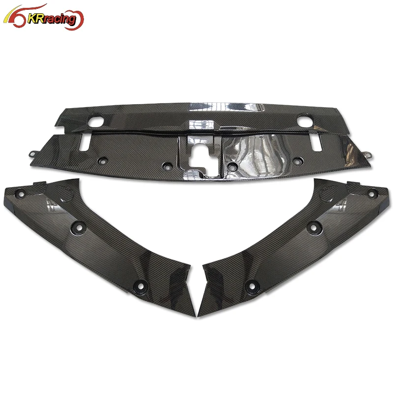 

suitable for Challenge Style Carbon Fiber Engine Bay Dress up Kit (3 Pcs) for Nissan GTR R35 2008-2018