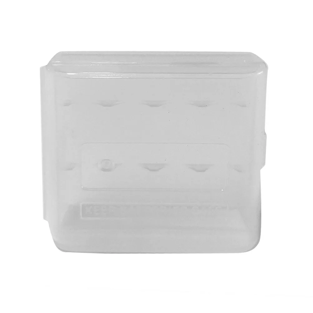 

Portable Hard Plastic Protection Box Storage Holder Organizer Compact Carry for 4 Aaa Batteries Aaa Case