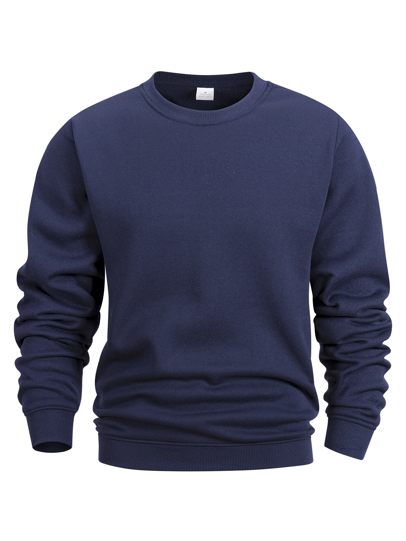 Męskie bluzy z wycięciem pod szyją jednokolorowa bluza wiosenna Outdoor Casual codzienny sweter z długim rękawem bluza męska odzież sportowa