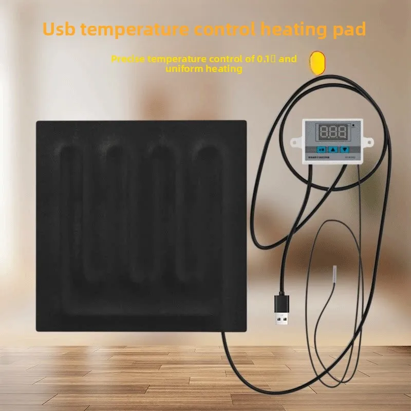 USB Heating Pad, Climbing Pet Temperature Control Fish Tank, Automatic Temperature Control, Reptile Pet Bird Thermostat, Special