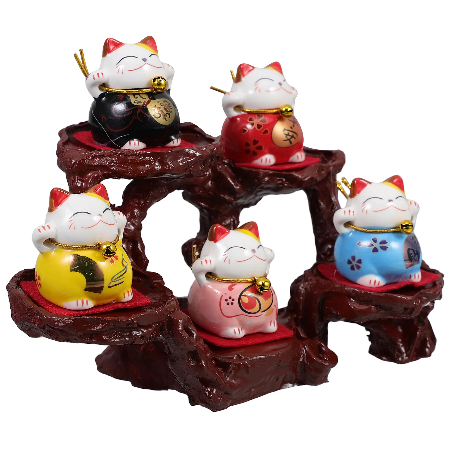 

Ceramic Cat Ornaments for Car Dashboard Decoration Mini Cute Aesthetic Vehicle Interior Accessories Good Luck Decor