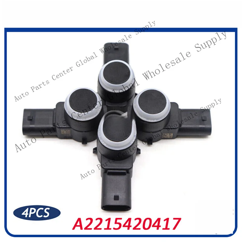 L+ 4pcs PDC Parking Sensor A2215420417 For Mercedes-Benz R230 W221 W164 W204 W211