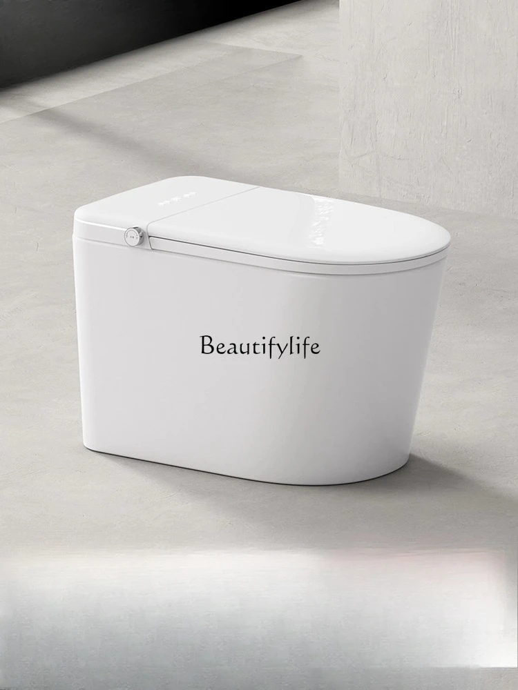 

Smart toilet foot feeling built-in foam shield toilet