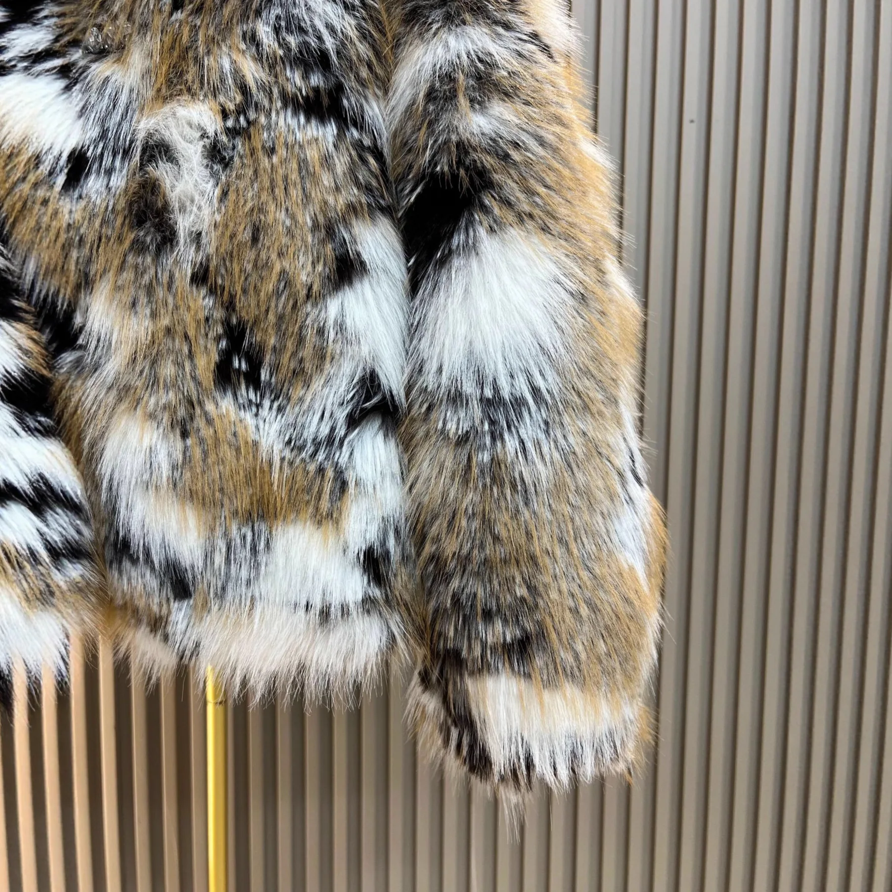 Manteau d'hiver en fausse fourrure de renard pour femme, Style coréen, élégant, coupe ample, épais, chaud, fourrure et cuir intégrés, nouvelle collection