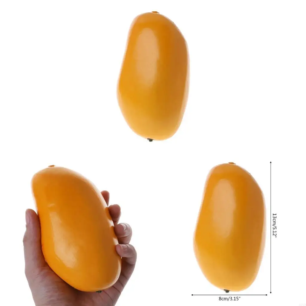 62KD Simulation Artificial for Mango Fake Fruit Disply Home Party Decoration