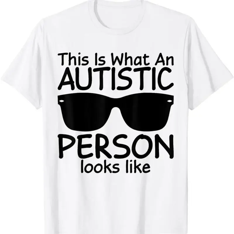 This Is What An Autistic Person Looks Like Autism Awareness T Shirt