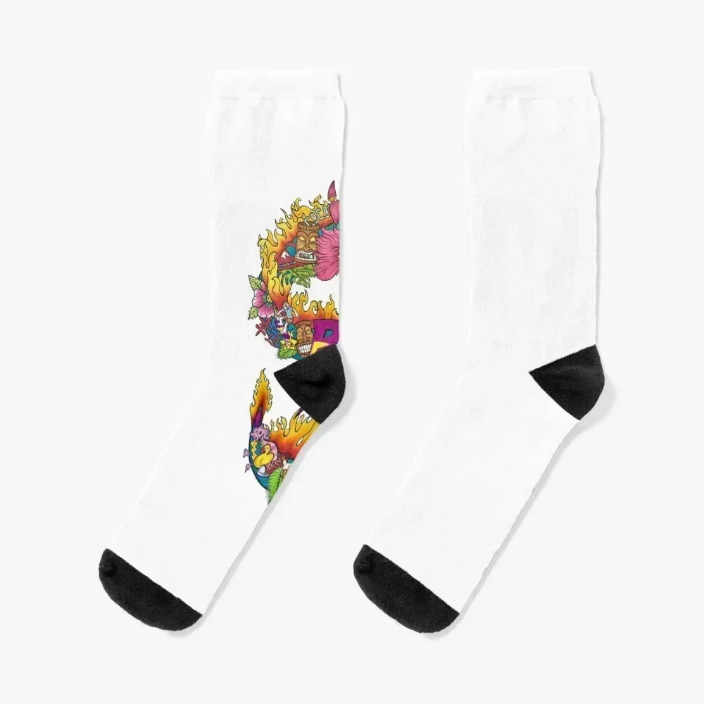 

Pro Surf Socks designer brand cartoon new year Thermal man winter Men's Socks Women's