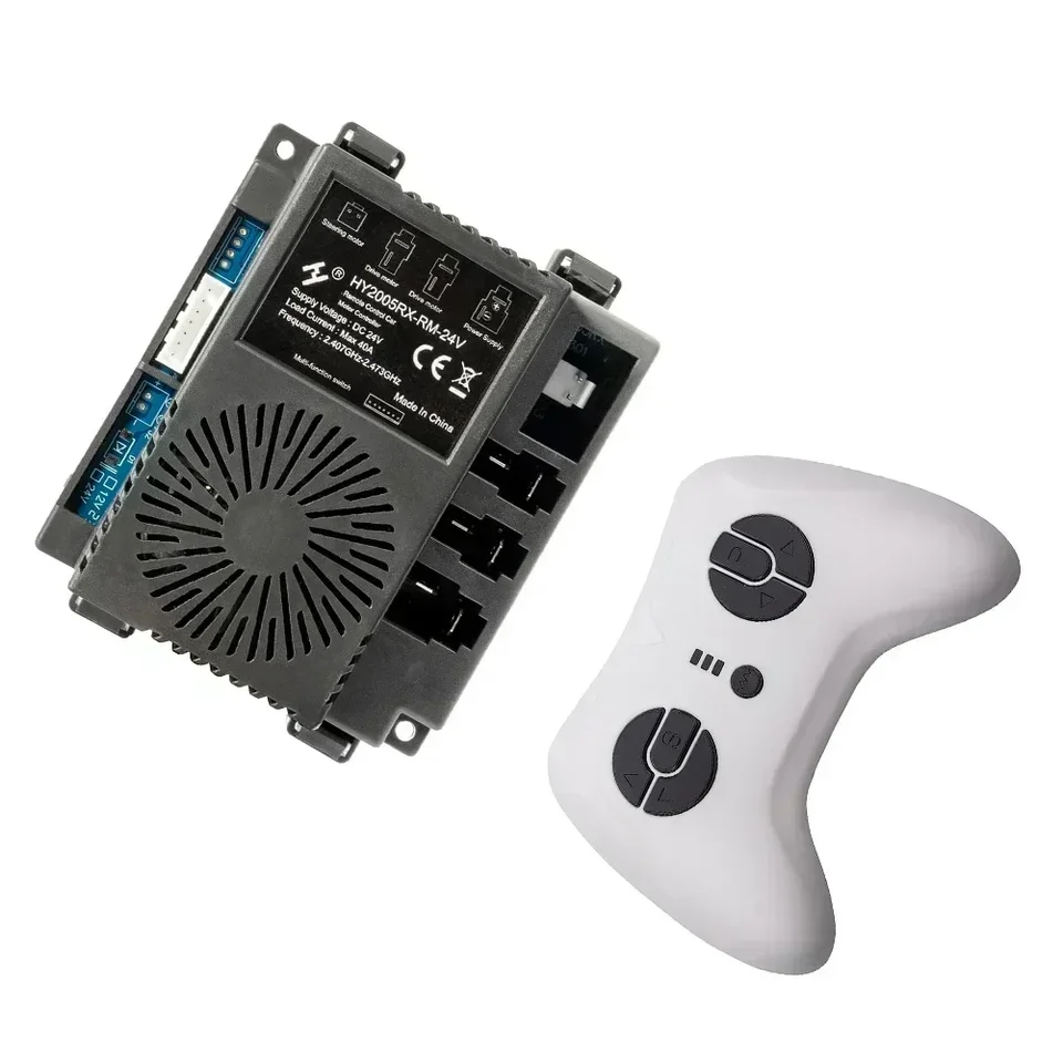 Sileduove Receptor Y Mando 2.4 GHz Para Coche Eléctrico Infantil – HY2005RX-24V 40A, Control De 4 Direcciones