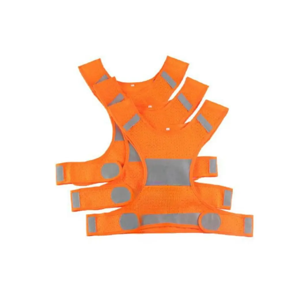 Lightweight Jacket Reflective Vest Working Clothes Security Safety Vest Mesh High Visibility Traffic Vest Night Running