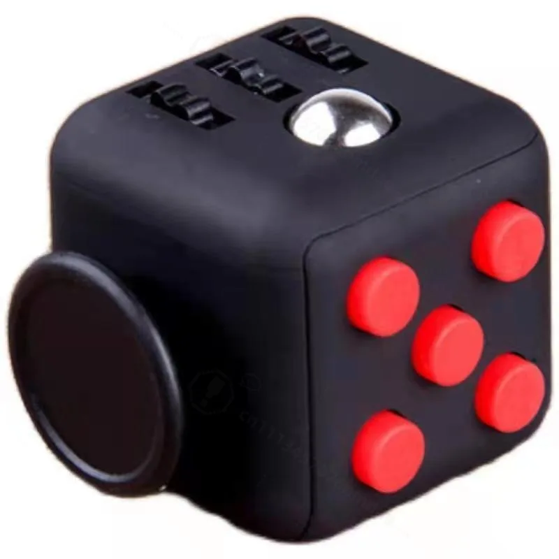 Stress Relief Dice Infinite Cube Fidget Toy Portable Decompression Square for Student Adult Anxiety Relief Creative Holiday Gift