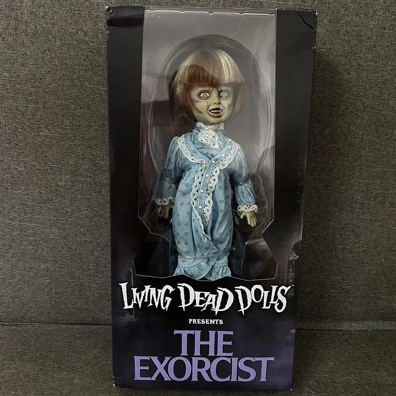 Mezco-O Exorcista Anime PVC Action Figure, Horror Living Dead Dolls, Movable Joint, Modelo Collectible, Estatueta dos desenhos animados, Presentes de brinquedo