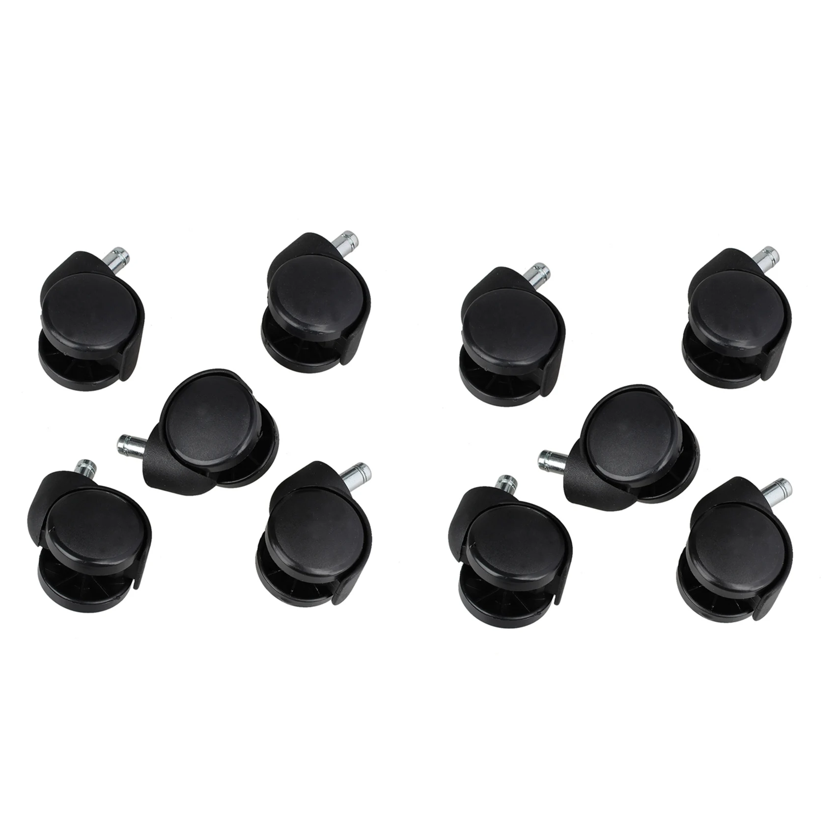 

AB35-10 X Replacement Office Computer Chair Stem Swivel Castors Casters Wheels Black