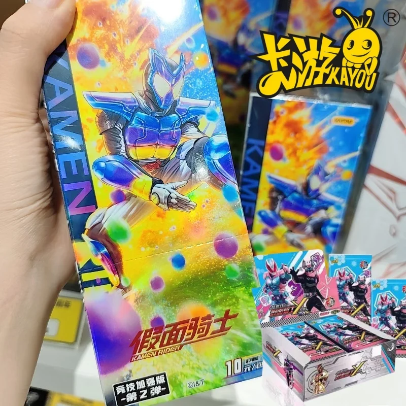 

KAYOU Карта вершника в маске Kamen Rider V2 V3 Аниме Периферийные забавные специальные упаковки Коллекционная карта Детские игрушки Подарки