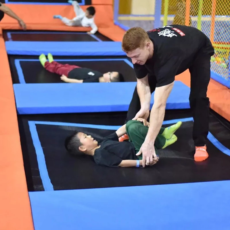 China Top Quality Big Gymnastics Trampolines Hottest Sports Trampoline Park