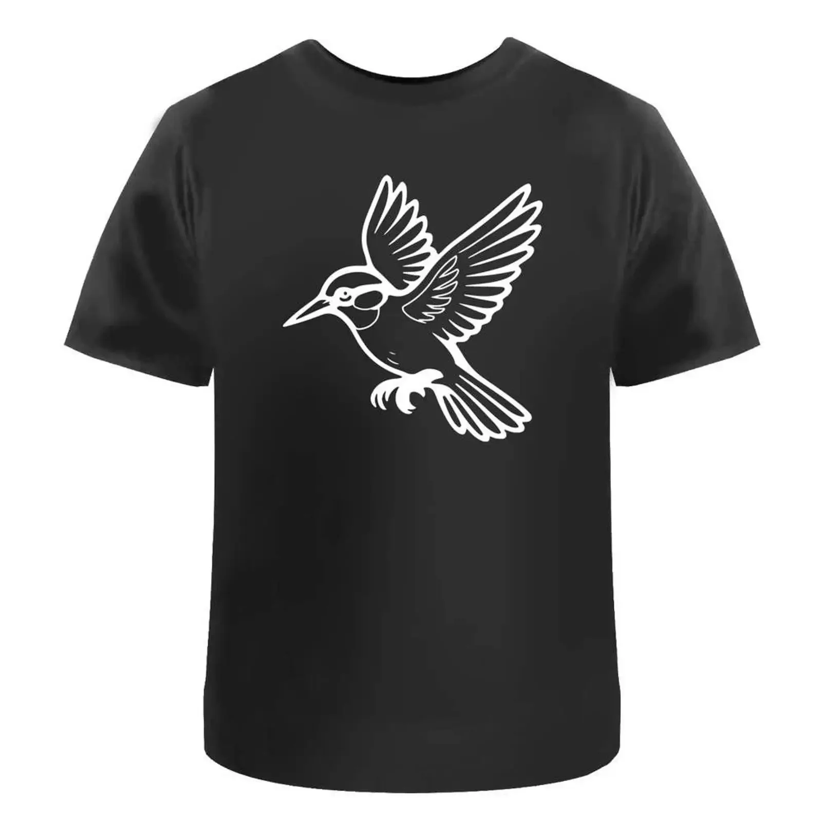 T Shirt quot Flying Kingfisher 100 Baumwolle S XXL TA055725 vintage Washed Stylish Unisex Stretched designer clothes