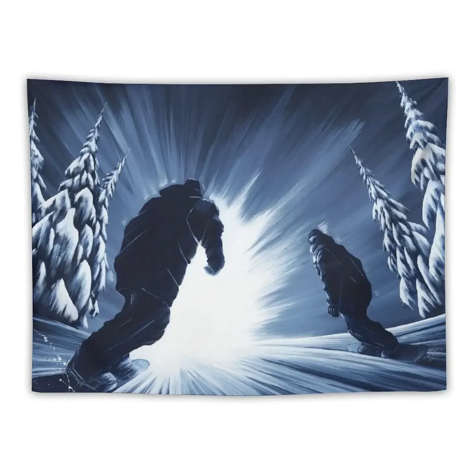 

Snowboarding Friends I Tapestry Decoration For Home Bedrooms Decor Home Decorations Tapestry