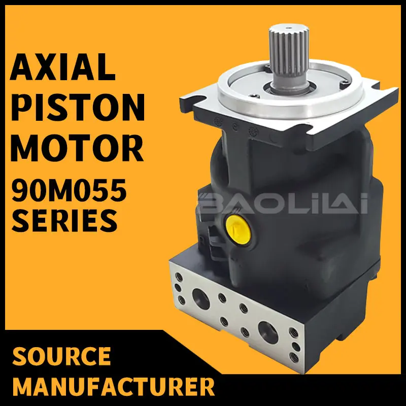 90M series 90M055 hydraulic motor 90M055NC0N7N0C6W00NNN0000E6 motors for cleaning equipment high speed axial piston motors