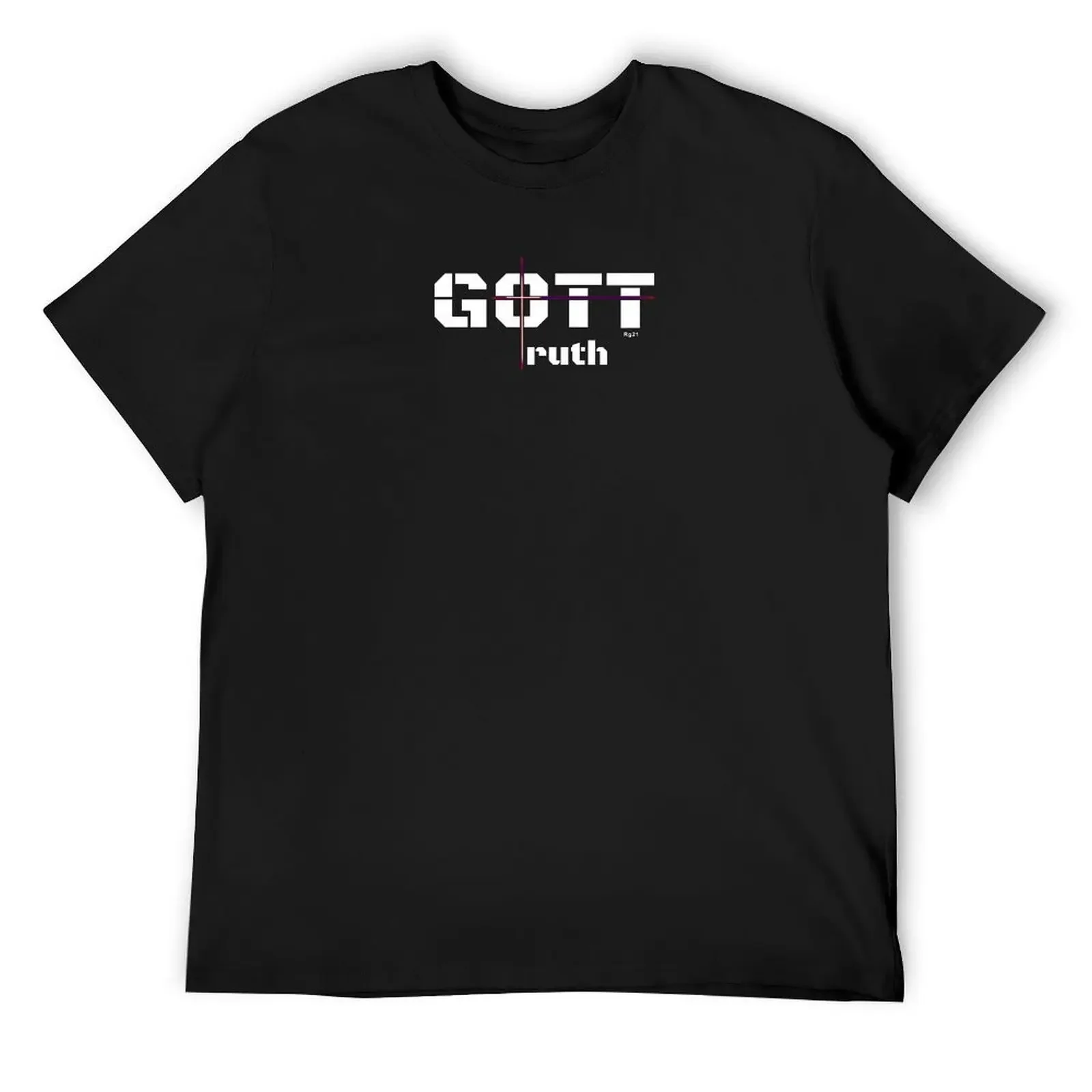 

Gott Truth Is German For God Truth T-Shirt vintage graphic tee fashion shirts Man t-shirt clothing for men