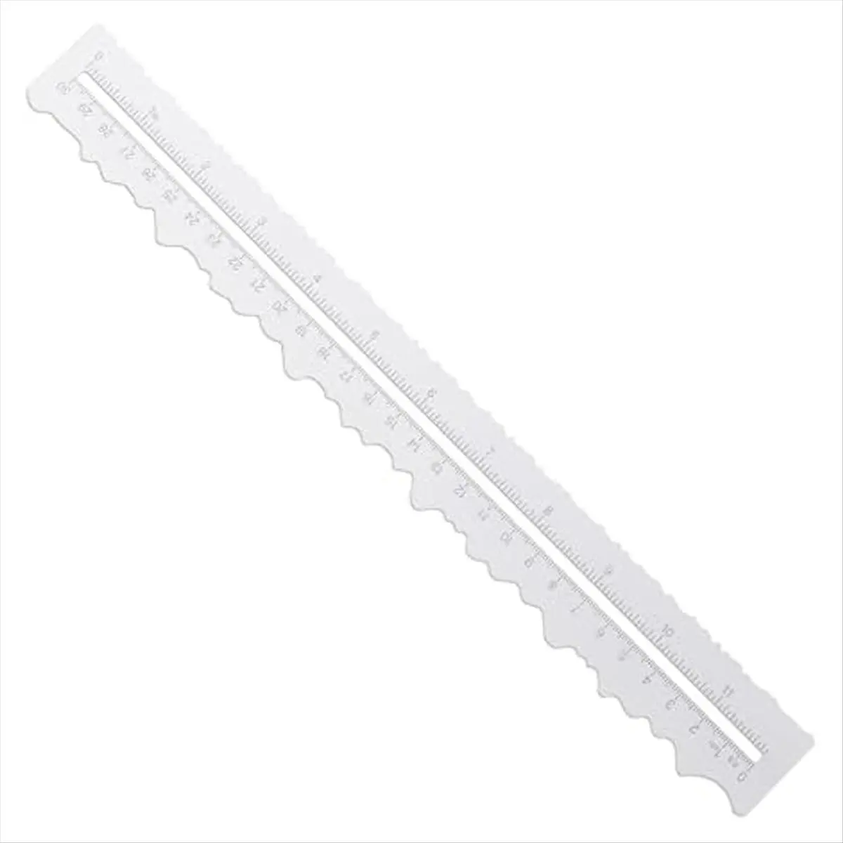 HGHO Tearing Ruler for Paper Crafts with Irregular Edges Measuring Paper Crafts Cutter Crafts Ruler for Cutting Paper