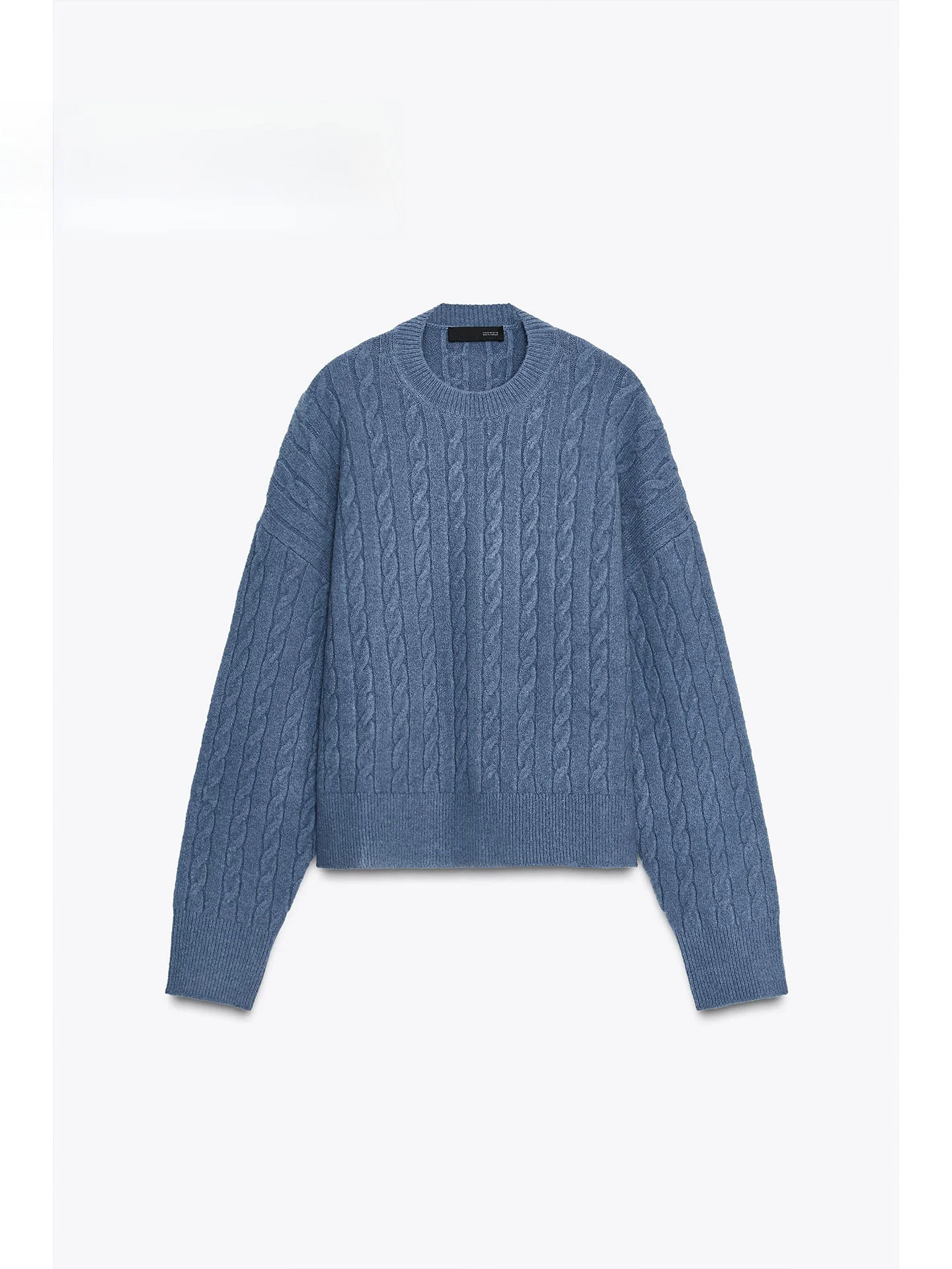 ربيع 2026 فضفاضة تناسب طويلة Sve جولة Ne محبوك سترة المرأة Faionable عادية Sle تويست زهرة تصميم تنوعا #1