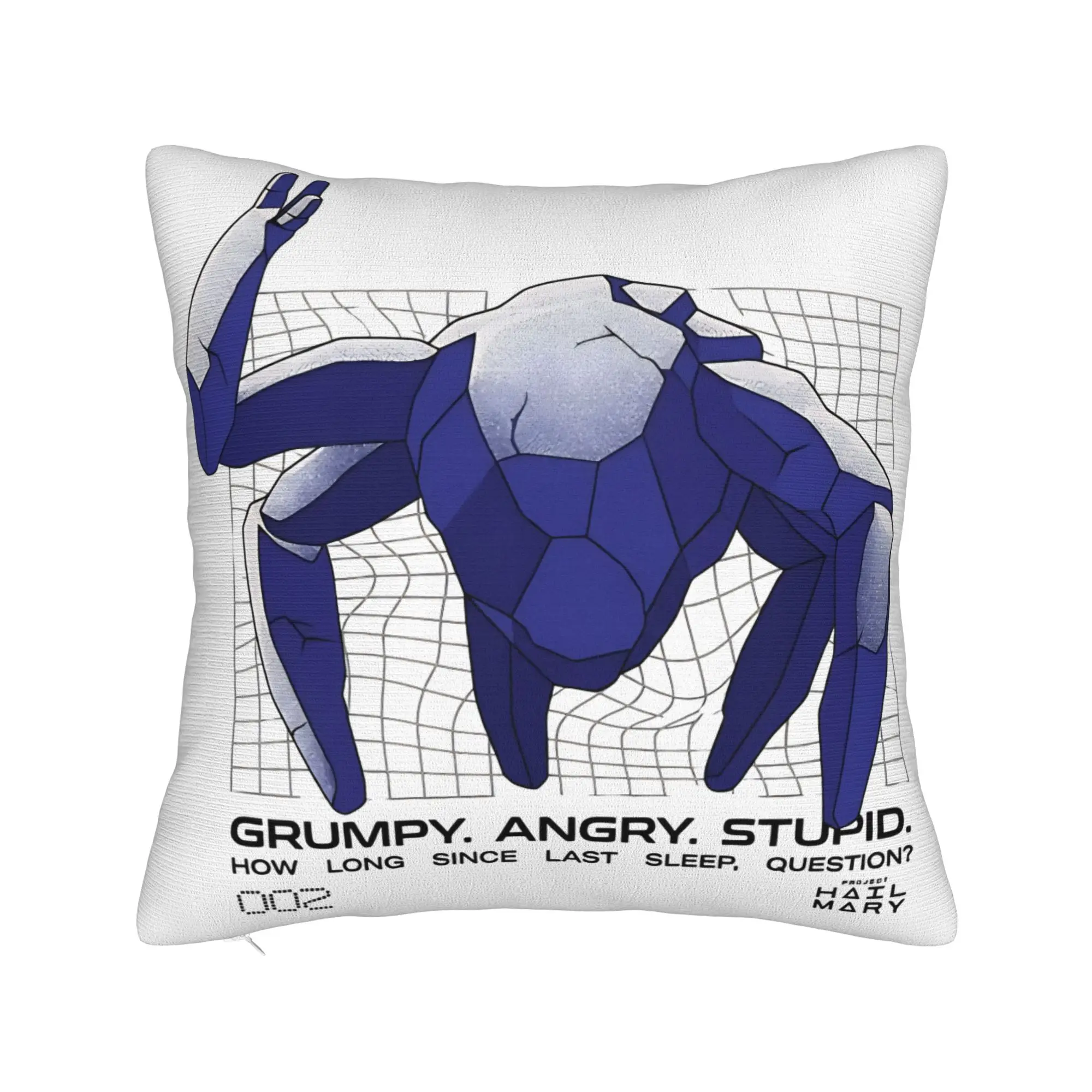 Project Hail Mary Save The World Sci-Fi Rocky Amaze Pillow Case Funny Pillow Cover Comfy Pillowcases For Sofa Car Home Decor