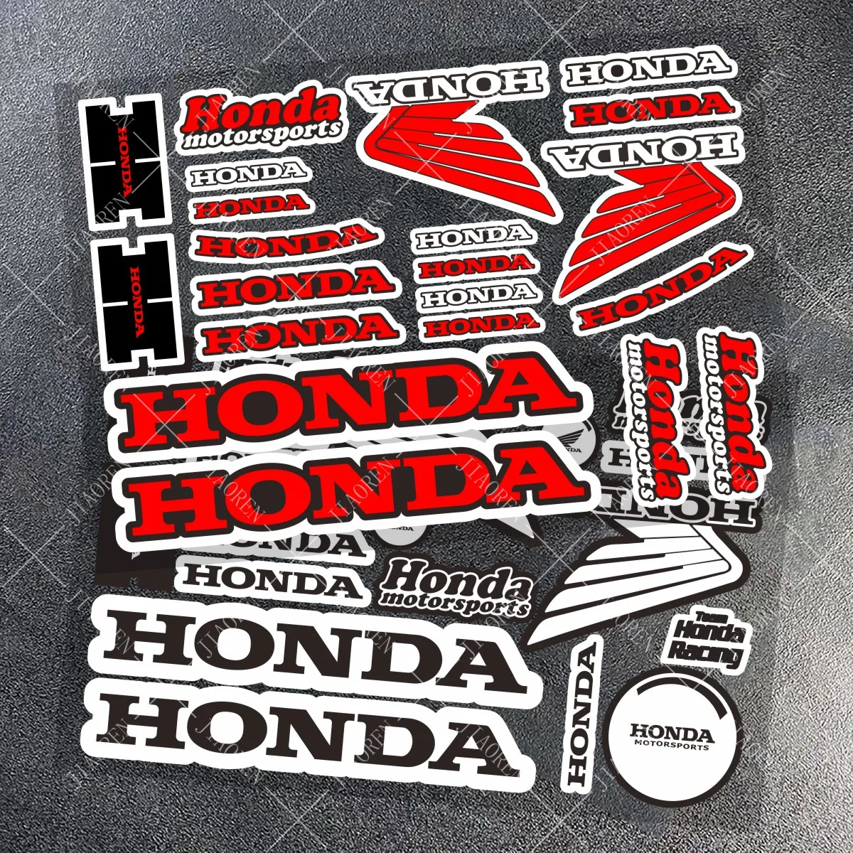 Motorcycle Honda Stickers Car Logo Decal Cb650r Cbr Forza Pcx 125 x Adv 350 750 Nc750x Cb500x Hornet 600