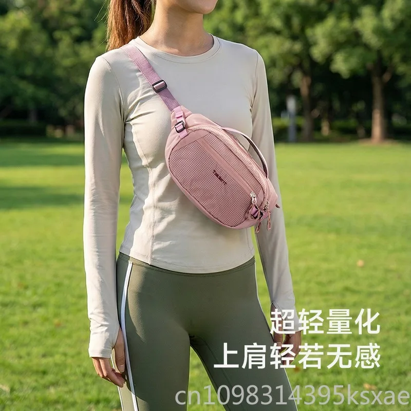 Unisex Sling Bag with Large Capacity Multipurpose Sports Lightweight Crossbody School Travel Hiking Cycling Gym