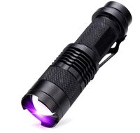 Mini Flashlight UV Detector Detector Aluminum Waterproof