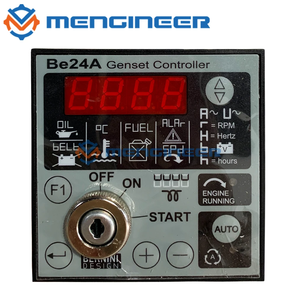 BE24 BE24A BERNINI Diesel Generator Set Controller Made In Italy Replaces BE23