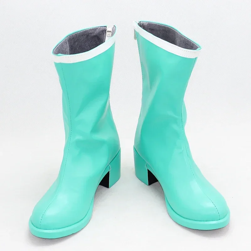 Aizawa Minto Cosplay Shoes Anime Tokyo Mew Mew Cosplay Prop PU Leather Shoes Halloween Carnival BootsCustom Made
