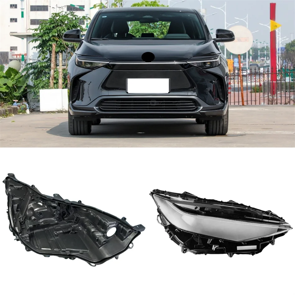 

Для Toyota BZ4X BZ4 2021 2022 2023, запасные части для салона автомобиля, линза, корпус фары