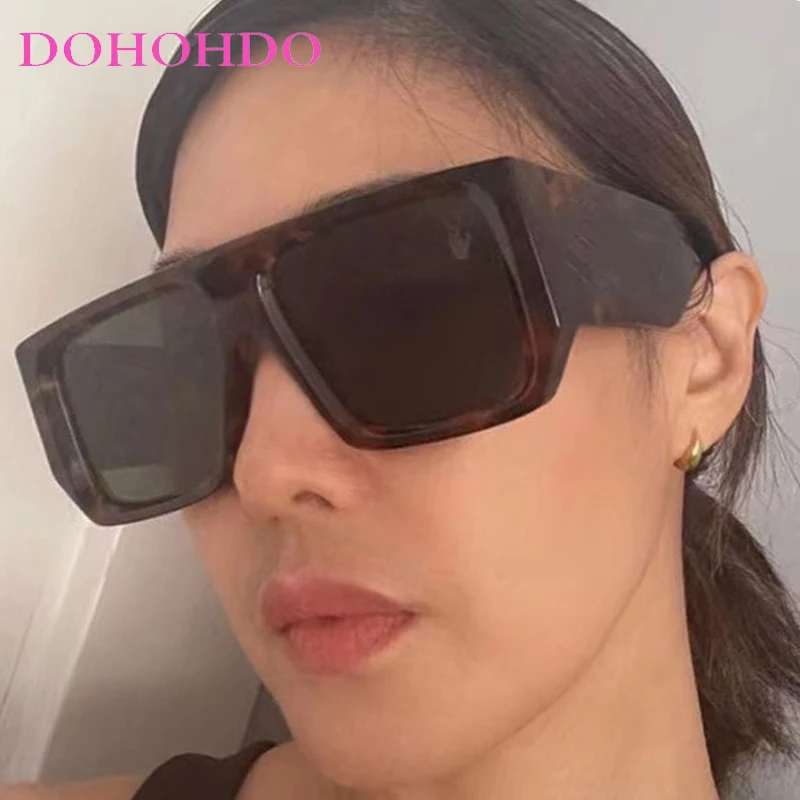 

2025 Punk Square Driving Eyewear For Female Male Vintage Oversized Sunglasses Luxury Brand Sun Glasses Men Gafas De Sol Mujer