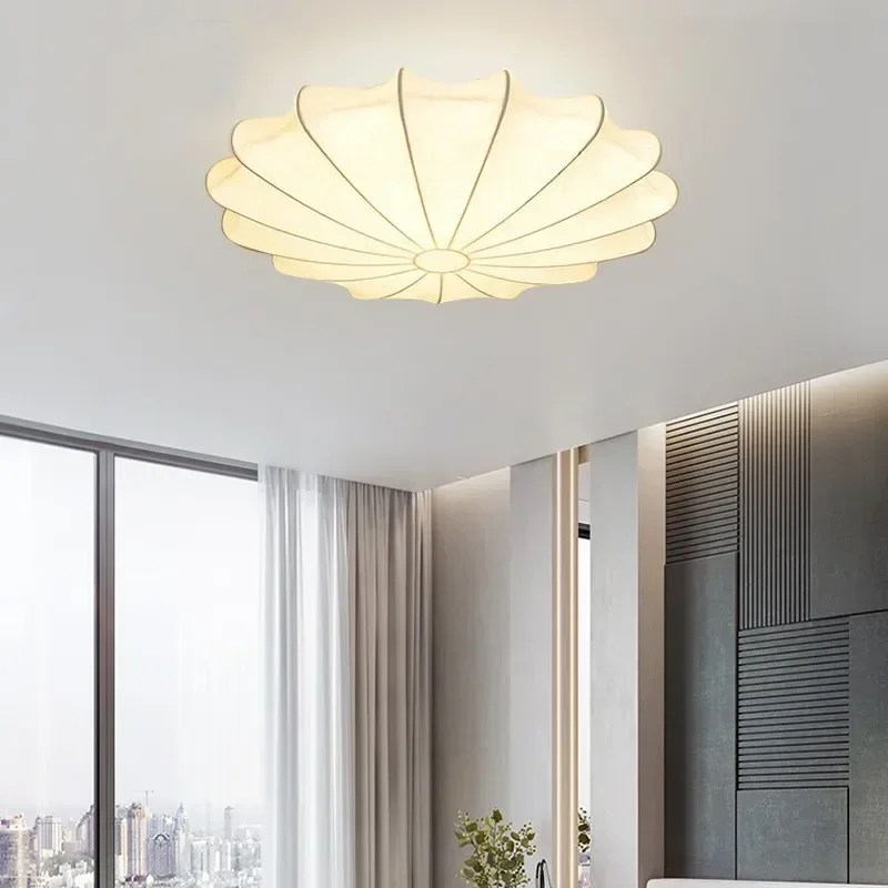 Danmark Design LED Ceiling Light for Living Room Hotel Hall Restaurant Creative Hanging Lamp Home Decoration Fabric Chandeliers