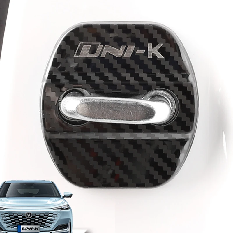 Door Lock Protective Cover For Changan UNIK 2023 2024  stainless steel door lock cover Car interior accessories