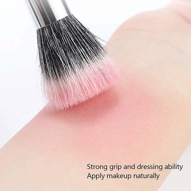 Fibre Soft Blush Brush Makeup Brush Face Beauty Makeup Tools Highlight Contour Multifunction Blush Partial Face Stippling Brush