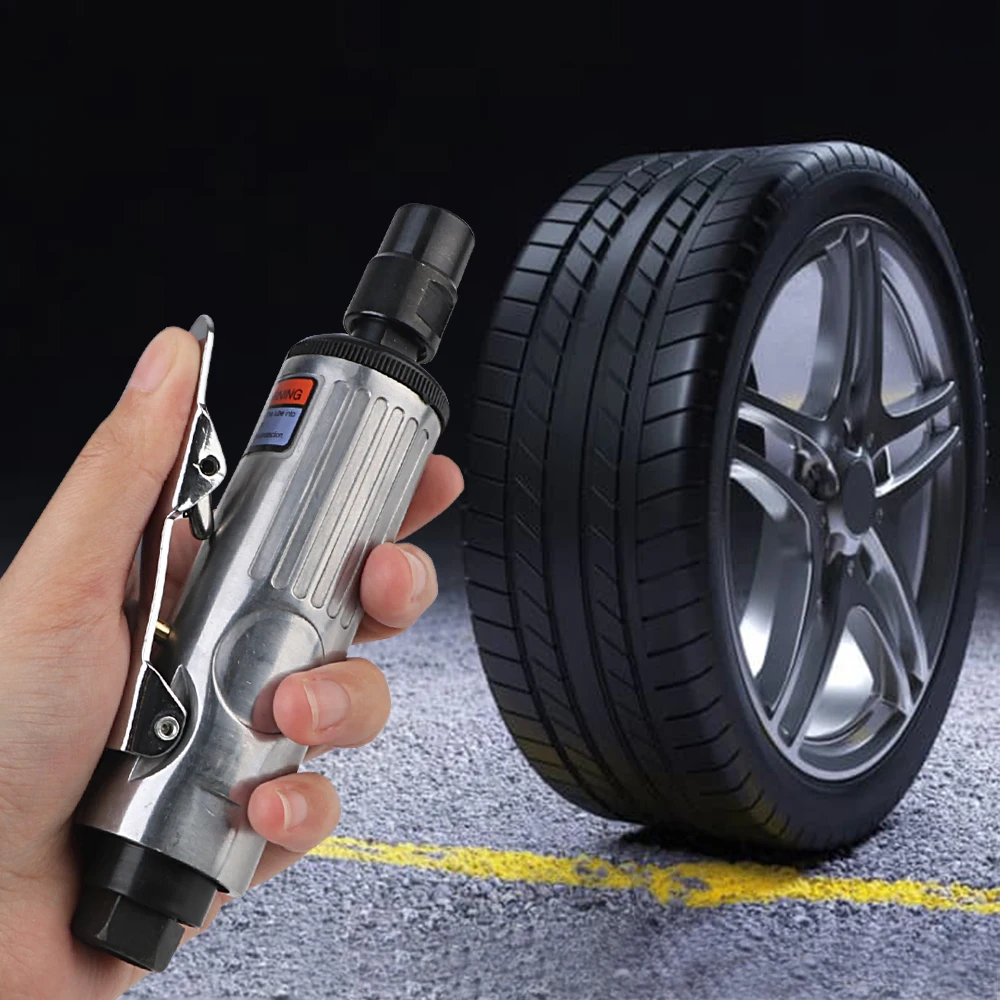 Ferramenta de carro 16 pçs 1/4 "pneumático morrer moedor moagem máquina polimento kit moedor ar moinho ferramenta gravura 1/8" ar morrer moedor