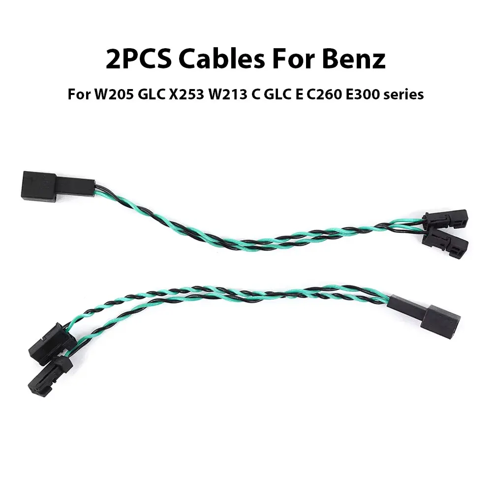Car Tweeter Splitter Fit Wire For Mercedes Benz W205 GLC X253 W213 C GLC E C260 E300 Series Stereo Adapter Plug Connection Cable