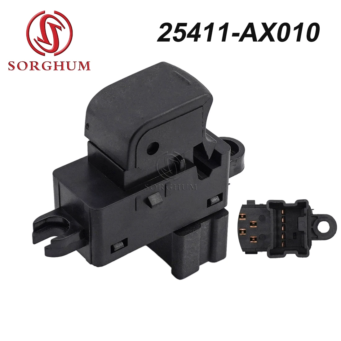 SORGHUM 25411-AX010 Power Window Control Switch Button For Nissan TIIDA C11 SC11 C11Z VERSA S SL 07-10 25411AX010 25411-JD000