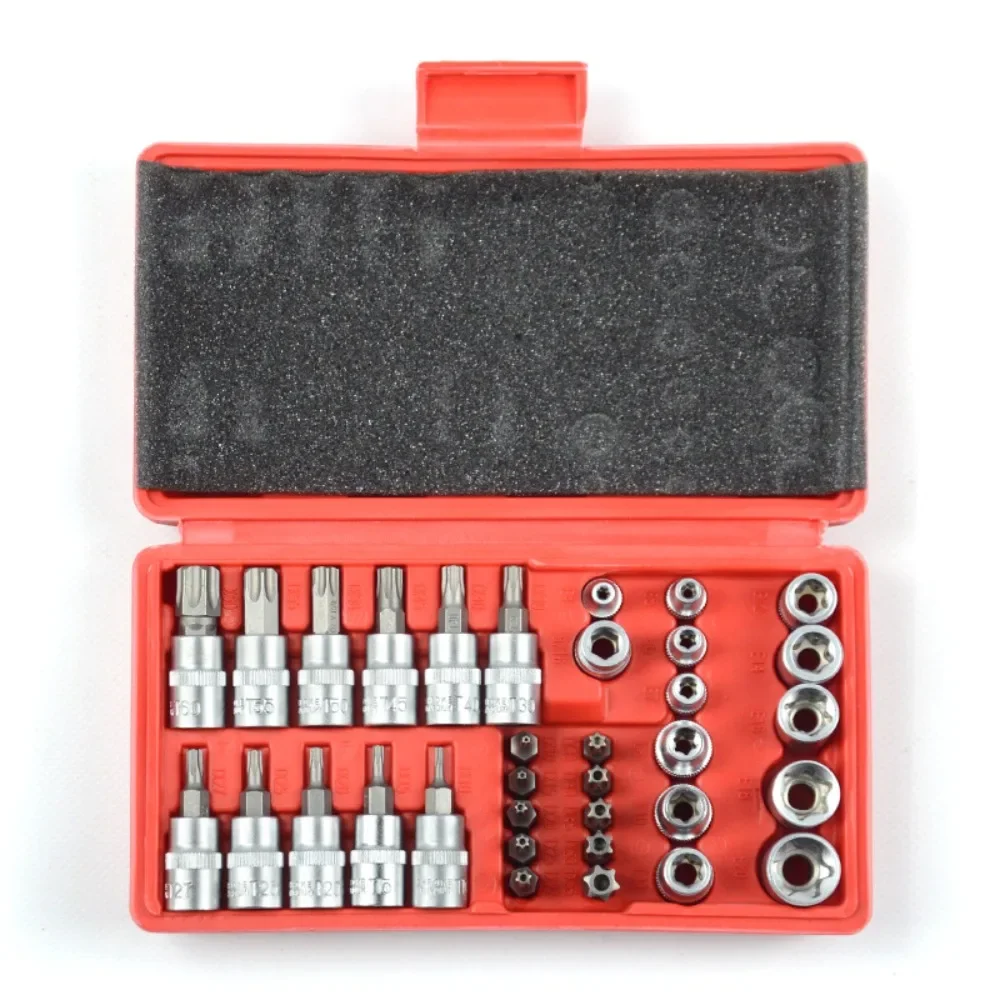 34-Piece Press Batch Sleeve Set Tool Set