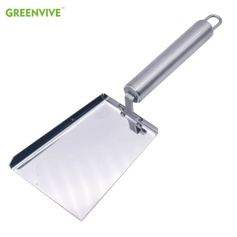 2PCS Beehive Shovel Bee Box Cleaning Stainless Steel Honey Scraper Cleaner Bee Honey Cleaning Beekeeping Scoop Clean Tool