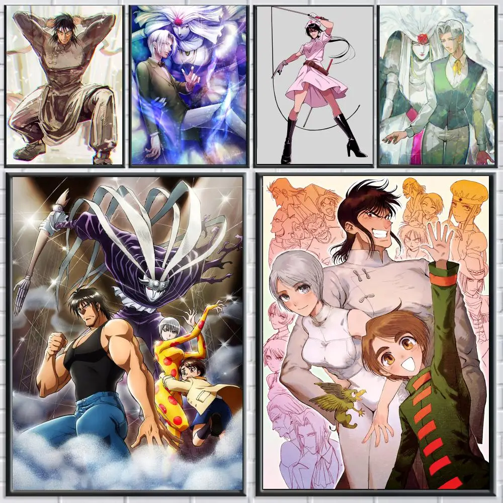 anime K-Karakuri Circus-S Poster Peel and Stick Wall Art for Cafe Office Bar and Home Decoration