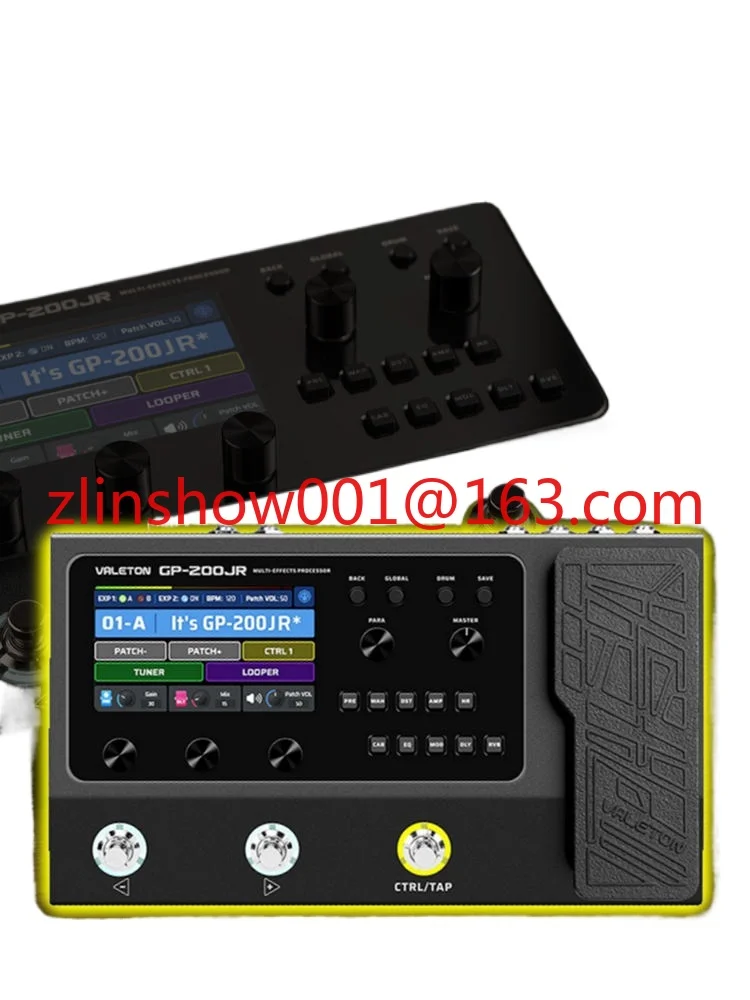 Professional Performance Recording IR Multi Effects Device Gp200 for Electric Wooden Guitar