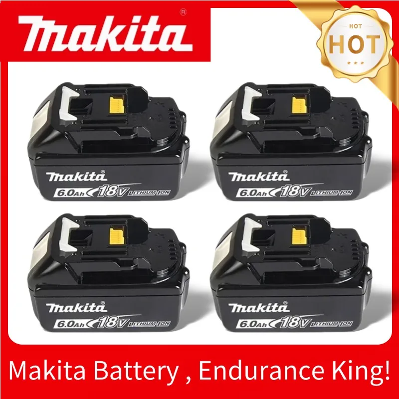

Superior Cell Matching Makita 18V 6Ah Battery, The precision-balanced Makita 18V battery pack ensures even discharge