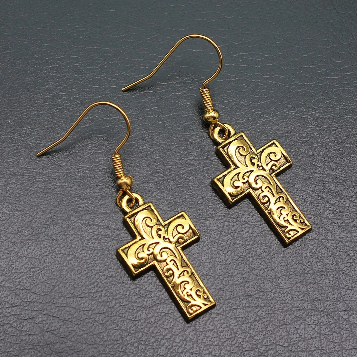 Things Girl Jewelry Cross Drop & Dangle Earring