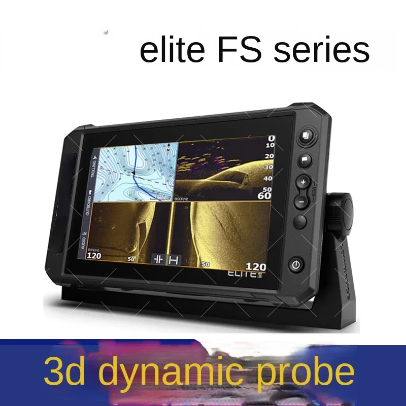 Fish Finder Lowrance Elite-7Ti2 Sonar FS9 Full Scan Navigation Lure Boat Fishing Boat