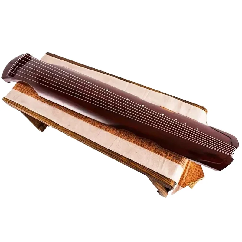 

7 Strings Guzheng Handmade Fuxi Guqin Professional Adult Beginner Practice Guzheng Performance Teaching Stringed Instruments