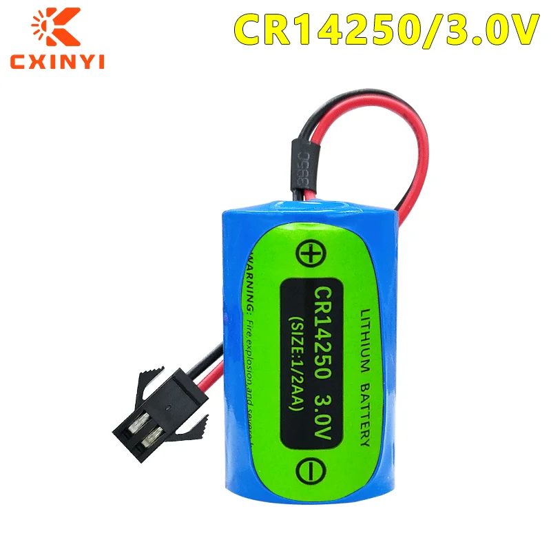 

CXINYI CR14250 3V lithium battery 800mAh used for industrial control PLC robot control cabinet intelligent toilet sensor
