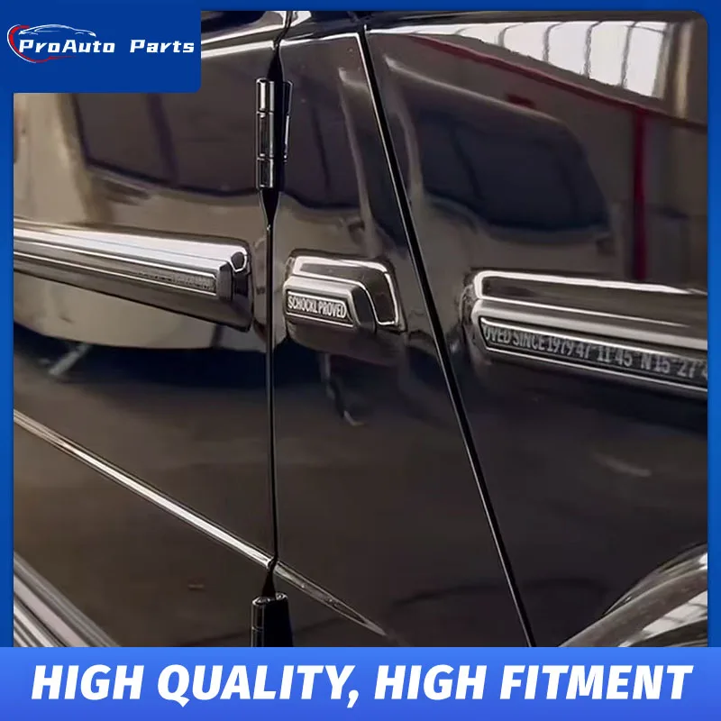 Glossy Black Limited Schöckl Style Body Side Molding Trim For Mercedes-Benz G-Class W464 W465 G63 Style1:1 Replacement Body Line