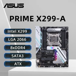 ASUS PRIME X299 płyta główna LGA 2066 obsługuje I9-9980XE 10980XE i9-7960X I7-9800X i7-7800X i5-7640X CPU DDR4 4133MHz NVME M.2